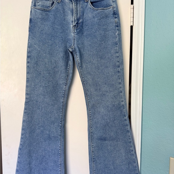 Risen Los Angeles Denim - RISEN  Blue Flare Women's Jeans